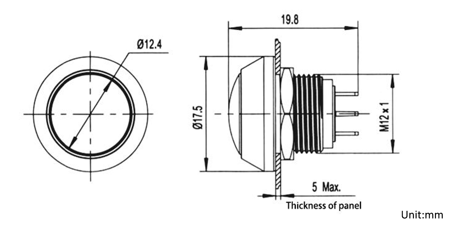 SLJ12mm Durchmesser