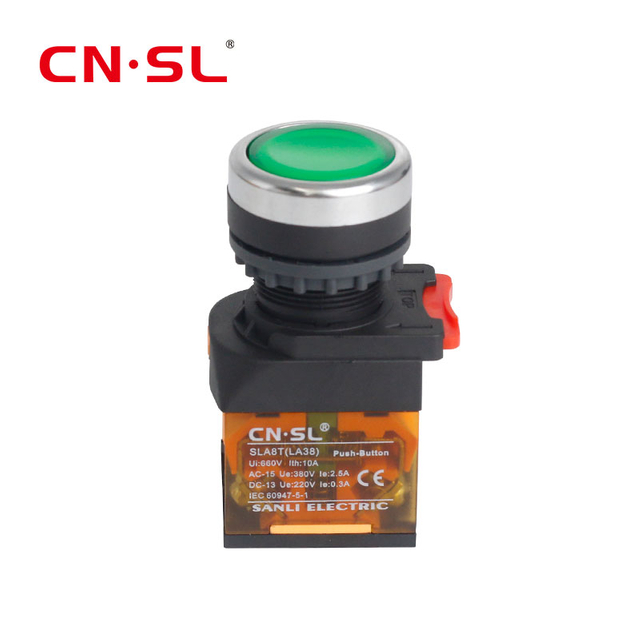SLA8H Wasserdichter Kunststoff-Drucktastenschalter 10A