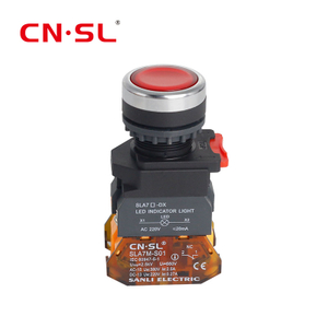 22-mm-Drucktastenschalter mit LED-Licht, kurzzeitiger Ein-Aus-Schalter, CE, ROHS, IP67