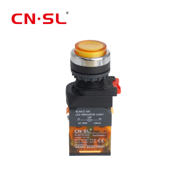 Momentaner Reset mit LED-beleuchtetem Druckknopf für Aufzüge