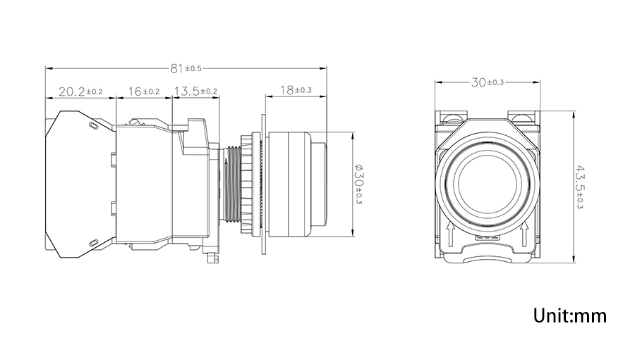 7M高钮带灯自复-自锁